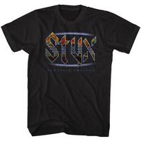 Styx Paradise Theatre Music T-shirt Tops Tees Men's Women's Unisex S gray