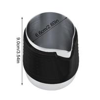 350ML Frothing Milk Jug Black Latte Pitcher Frothing Cup Espresso Milk Pitcher  Latte Art