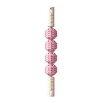 Foam Roller 4-Ball Massage Stick, Deep Tissue Muscle Sore Pain Relief Massager, Roller Massager for Leg Arm Belly Back Body balta