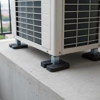 Air Cooling Foot Pad Noise Reducing Air Cooling Oscillation Isolator Air Conditioning Outdoor Unit Support Block Universal