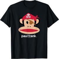 Paul Frank Halloween Julius Pirate Monkey Logo T-Shirt M beige