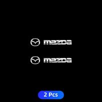 3D Metalinis Dekoratyvinis Automobilio Lipdukas Ženklelis Decal Interjero Aksesuarai Mazda 3 CX3 CX4 CX5 CX7 CX8 CX9 Atenza Axela Automobilio Stilius white