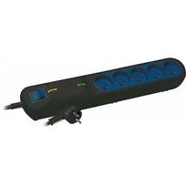 Lestar LF 2001A Surge Protector Power Strip, 3 Outlets, 5m, black 1966002198