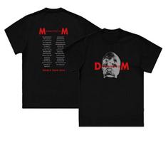 Depeche Mode DM Logo World Tour 2023 T-Shirt Gift For Fans Music 2 Side Black Unisex T-Shirt XL gray