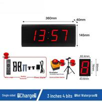 Bozhida Multi-Functional LED Electronic Sports Countdown Timer black