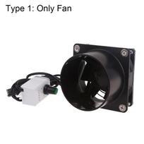 1Pcs with Pipe USB Exhaust Fan Adjustable Speed Air Blower  Bathroom Kitchen Industrial Type 1