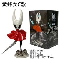 Hollow Knight Hornet 2 Signs Anime Action Figure Toys 19cm with box gray
