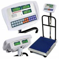 Elektroninės parduotuvės platformos svarstyklės 300 kg 10 g, 50x40 cm, 5xLCD
