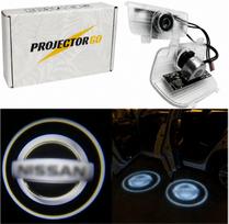 Automobilio LED logotipo projektorius NISSAN Altima Maxima Navara 2 vnt.