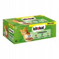 KITEKAT Delicate Flavors pašaro maišeliai 48 x 85 g