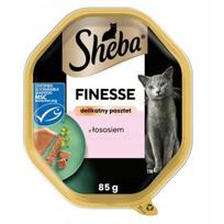 Šlapi kačių ėdalas SHEBA Salmon Tray Pate 85g