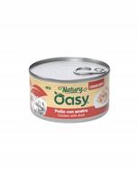 Šlapias kačių maistas OASY CAT OF NATURE su vištiena ir antiena, 85 g