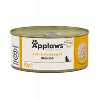 Drėgnas kačių ėdalas APPLAWS Cat Mousse Chicken Mousse, 70g