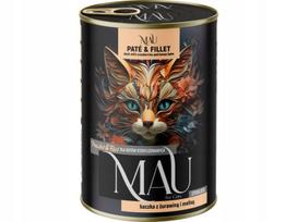 Kačių maistas MAU P&F su antiena, spanguolėmis ir melisa 400g
