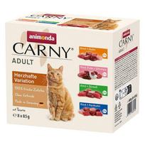 Šlapias kačių ėdalas ANIMONDA Carny Multipack Savoury Variety 8x85g