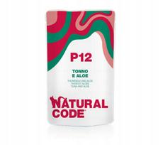 Katinų pašaras Natural Code P12 su tunu ir alaviju, 70 g