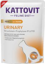 Katėms paštetas Kattovit Urinary su vištiena 85 g