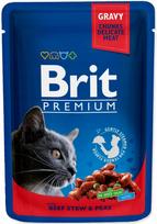 Šunų ėdalas Brit Premium su jautiena ir žirneliais 100g