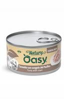 Šlapias kačių maistas Oasy Nature Cooking Broth Cat Tuna, Mussels, 85 g