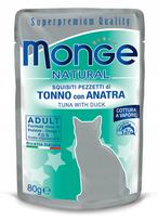 Sausainė katėms MONGE tuna with duck 80 g