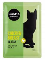 Šlapi kačių ėdalas COSMA Original su vištienos krūtinėle 1x100g