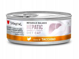 Šlapias kačių ėdalas Disugual HEPATIC Turkey 85g kepenims