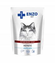 Šlapias pašaras katėms Enzo Vet Hepatic Poultry 100g