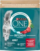 Sausas kačių ėdalas PURINA ONE Bifensis su jautiena, 750 g