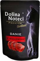 Sterilizuotų kačių jautienos pašaras DOLINA NOTECI Premium 85g be grūdų