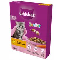 Sausas kačiukų maistas WHISKAS Junior su vištiena 300 g