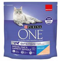 Sausas ėdalas suaugusioms išrankioms katėms Purina ONE su menke 1,5 kg