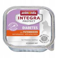 Katėms skirtas pašaras Animonda Integra Diabetes su kalakutų širdelėmis 100g