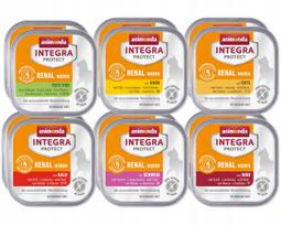 Šunų pašaras Animonda Integra Renal SET 12x100g, įvairių skonių