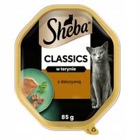 Šlapi kačių ėdalas su elniena SHEBA Classics in territory 22x85 g