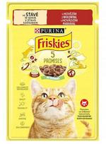 Drėgnas kačių ėdalas FRISKIES su jautiena 85 g