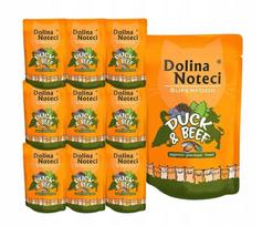 Šlapi katės ėdalas DOLINA NOTECI SUPERFOOD antiena ir jautiena 10x85g