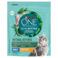 Sausas kačių maistas Purina ONE DUAL Adult su vištiena 750g