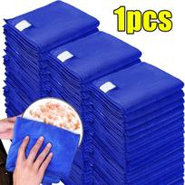 Magnetic Dry Erase Cloth Blue Microfiber Whiteboard Eraser Reusable Washable Cleaning Cloth for Office Home white