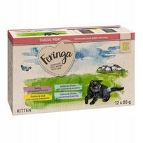 Šlapias kačių maistas Feringa kitten įvairių skonių, 12 x 85 g