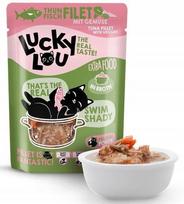 Pašaras katėms Lucky Lou Extrafood su tunu ir daržovėmis, 70 g