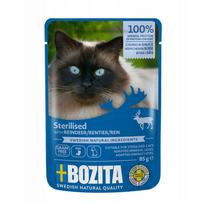 Katėms skirta Bozita Indoor Sterilised Reindeer Sauce 85g