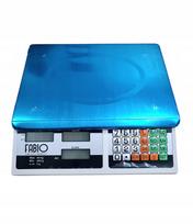Elektroninės svarstyklės FABIO DECENT WHITE J, 40 kg, LCD