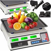 Elektroninės svarstyklės 40kg, belaidės, su akumuliatoriumi, 2 vnt.
