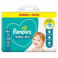 Sauskelnės Pampers Active Baby Dry, dydis 4+, 10-15 kg, 76 vnt.