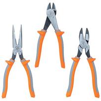 Elektriko replės Klein Tools 9420R, 1000 V, 3 dalių komplektas