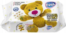 Drėgnos servetėlės BABY FRESH, ramunėlių, 60 vnt.