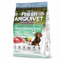 Pusiau minkštas pašaras ARQUIVET FRESH MINI kiauliena žuvis 2,5 kg mažų veislių šunims