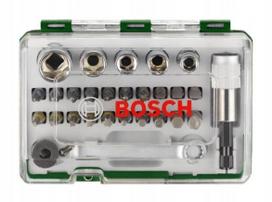 Rankinių įrankių rinkinys BOSCH 27 vnt. su terkšle DIY 2607017562