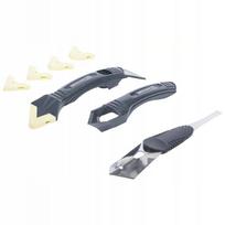 8 dalių silikonui ir glaistui šalinti grandiklių rinkinys BGS Diy 85200