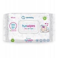 Drėgnos servetėlės H2O Baby 48 vnt.